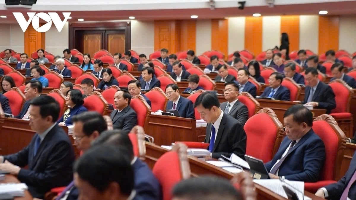 Key Party members attend a recent plenum of the Party Central Committee in Hanoi