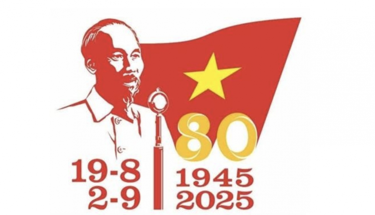 The official logo for the 80th anniversary of the August Revolution's success and the National Day (Photo: VNA)