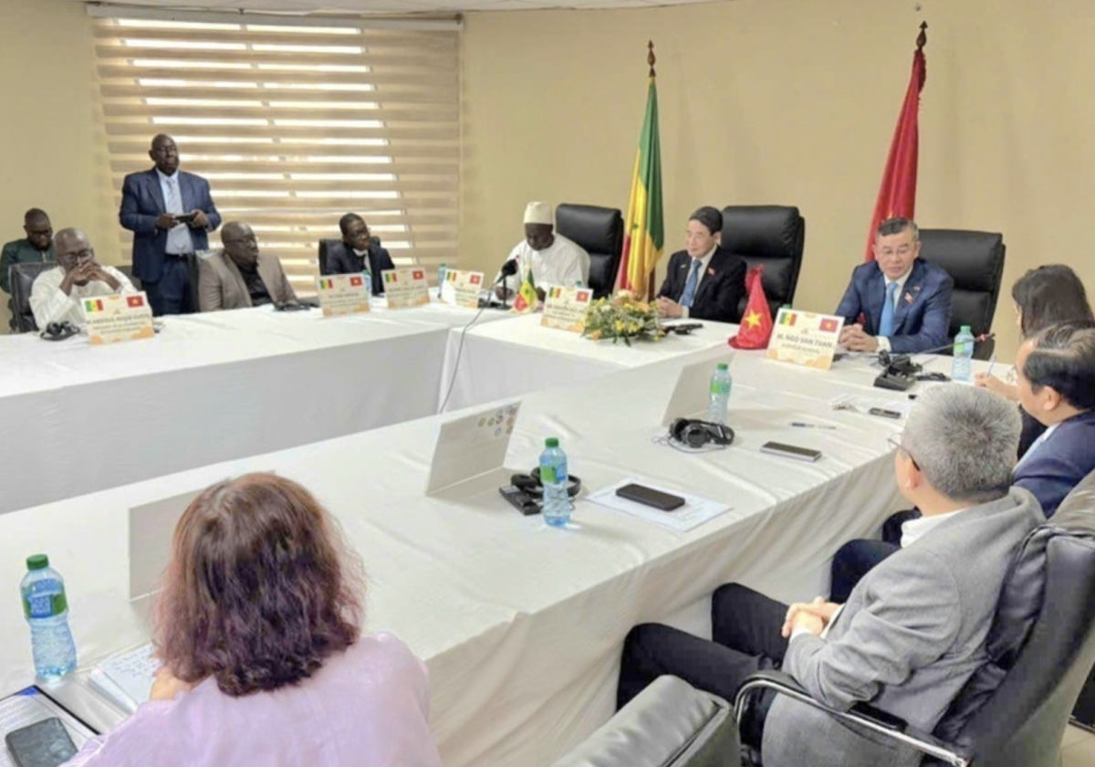 An overview of the working session (Photo: VNA)