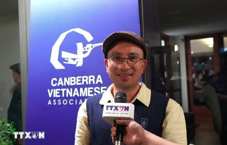 Harry Hoang, State Chapter President of the Vietnam-Australia Scholars and Experts Association (VASEA) and President of the Vietnamese Business Association in Canberra. (Photo: VNA)