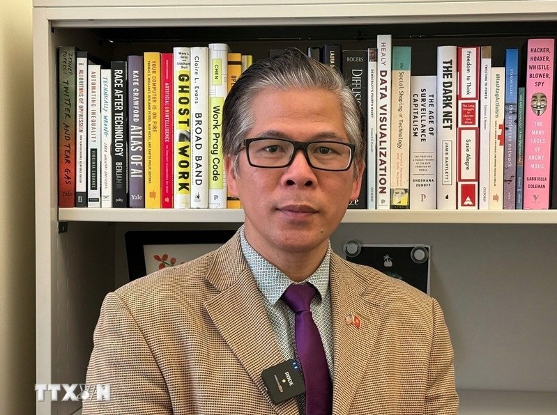 Dr. Nguyen Hong Hai, a Fulbright scholar based in the American University. (Photo: VNA)