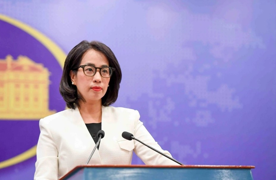 Spokesperson for the Vietnamese Ministry of Foreign Affairs Pham Thu Hang (Photo: MoFA)