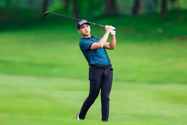 Vietnamese golfer Nguyen Anh Minh (Photo: tienphong.vn)