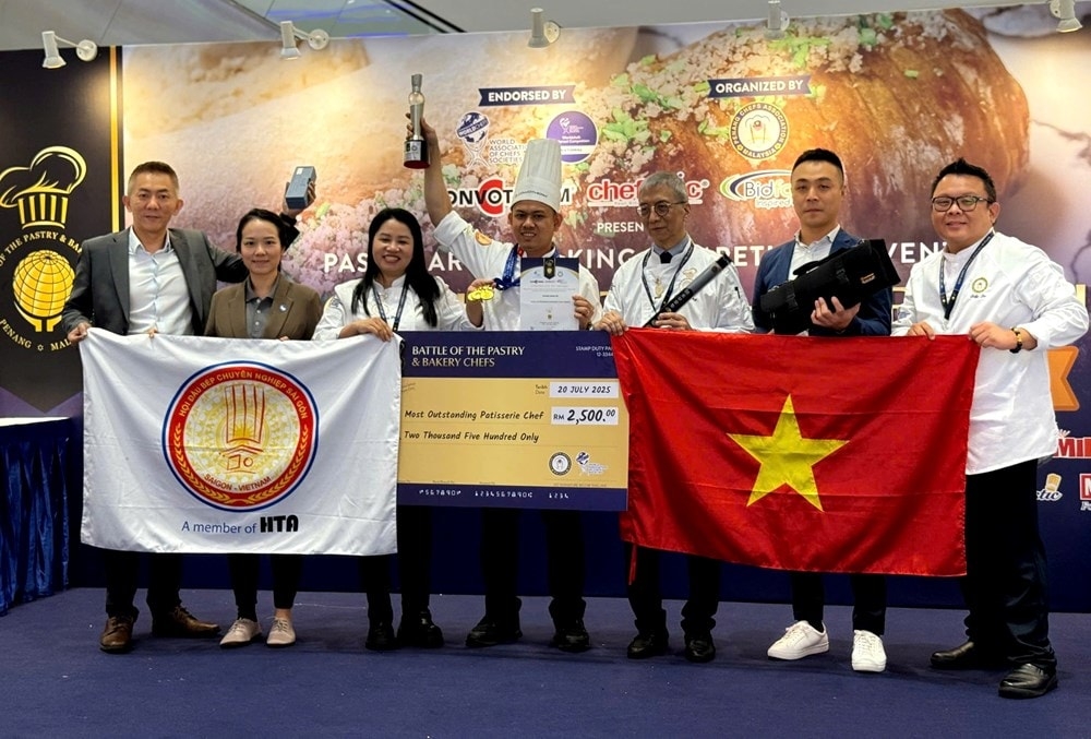 Vietnam wins big prizes at the Battle of The Pastry &amp; Bakery 2025 competition in Malaysia. (Photo courtesy of the organisers)