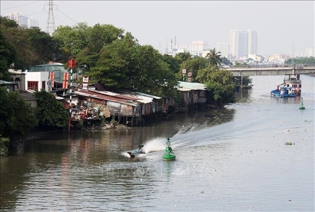 A section of Doi Canal in HCM City.