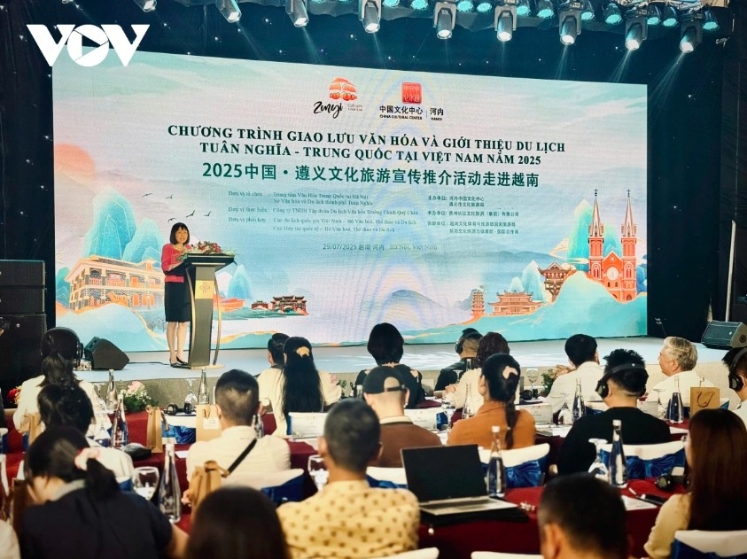 The cultural exchange and tourism promotion programme is held in Hanoi on July 29