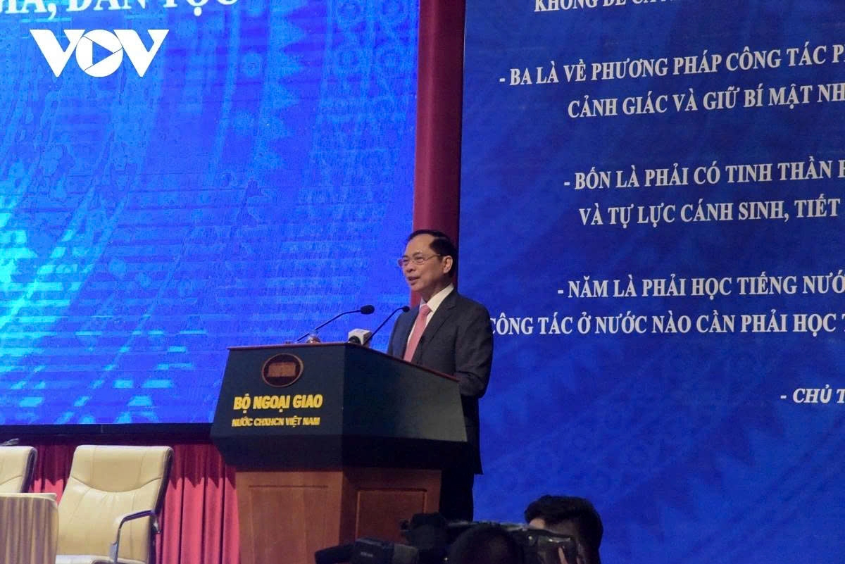Deputy Prime Minister and Minister of Foreign Affairs Bui Thanh Son