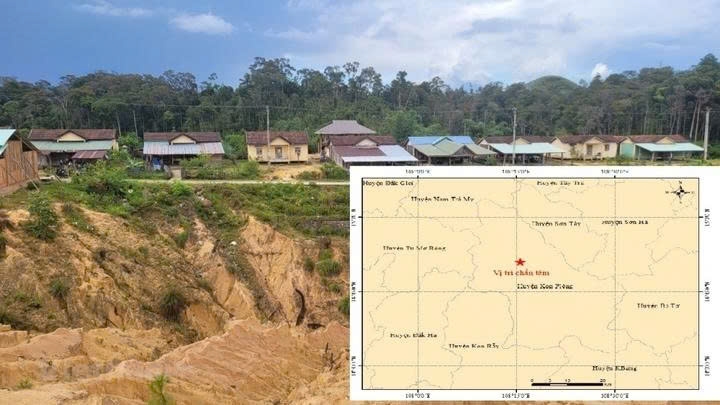 Since 2021, hundreds of earthquakes have been recorded in Kon Plong, part of former Kon Tum province