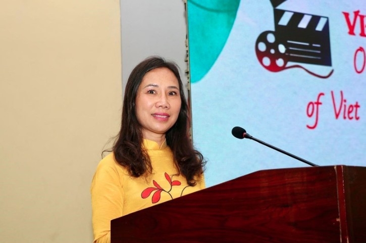 Vietnamese Ambassador to Sri Lanka Trinh Thi Tam speaks at the event's opening ceremony