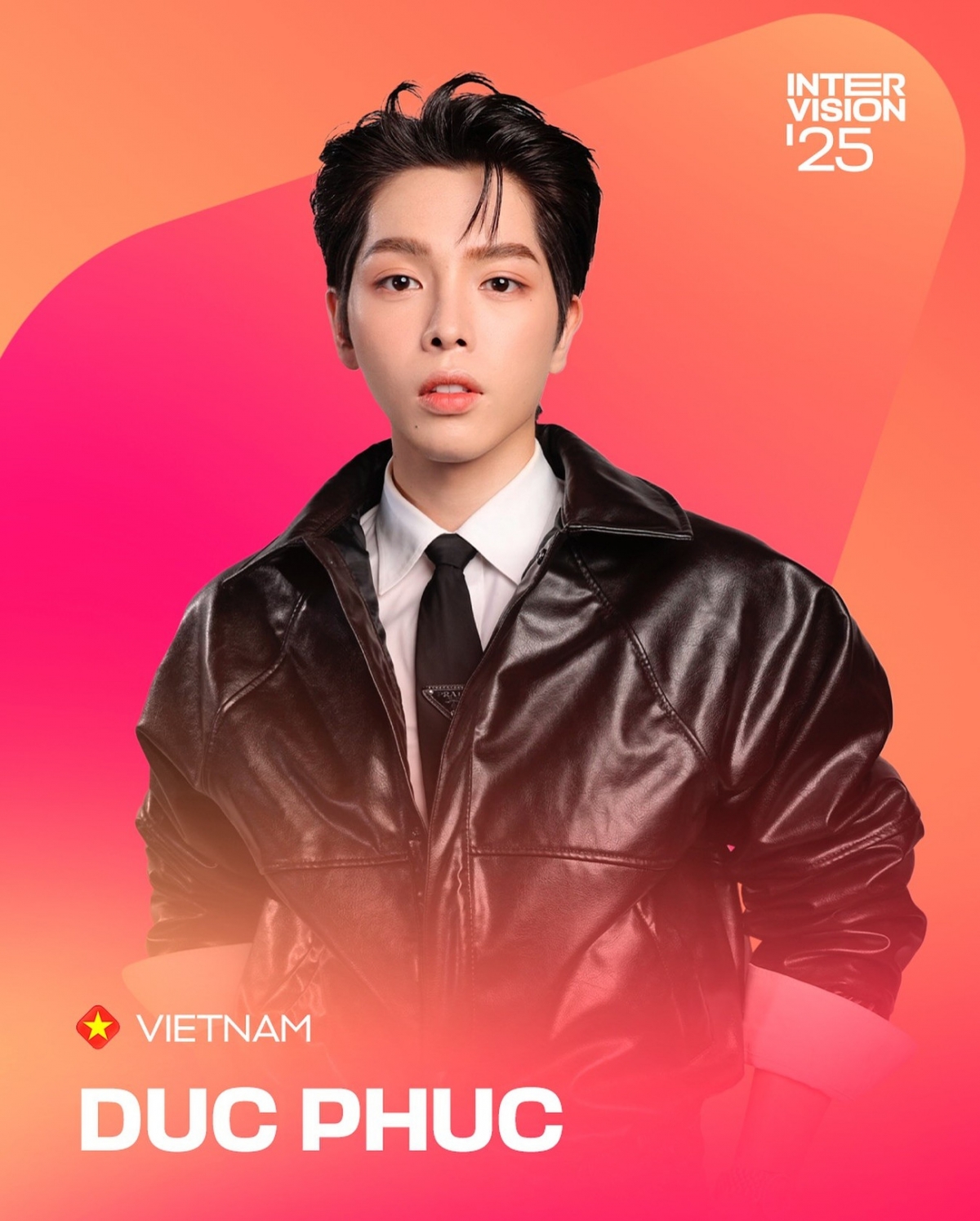 Singer Duc Phuc will represent Vietnam at Intervision 2025 in Russia. (Photo: Intervision)