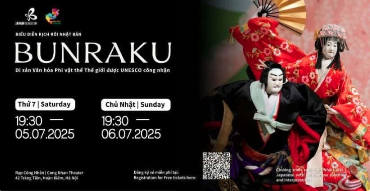 A poster of the programme (Source: Japan Foundation Centre for Cultural Exchange in Vietnam)