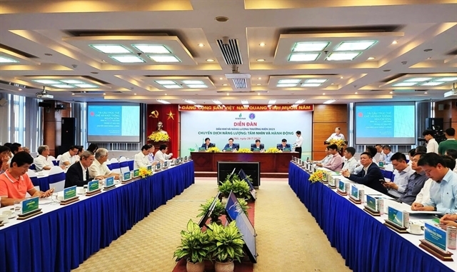 Participants at the forum 'Energy Transition: Vision and Action'. (Photo courtesy of Petrovietnam)