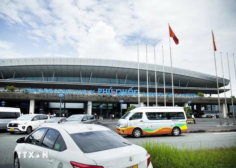 Phu Quoc International Airport in An Giang province (Photo: VNA)