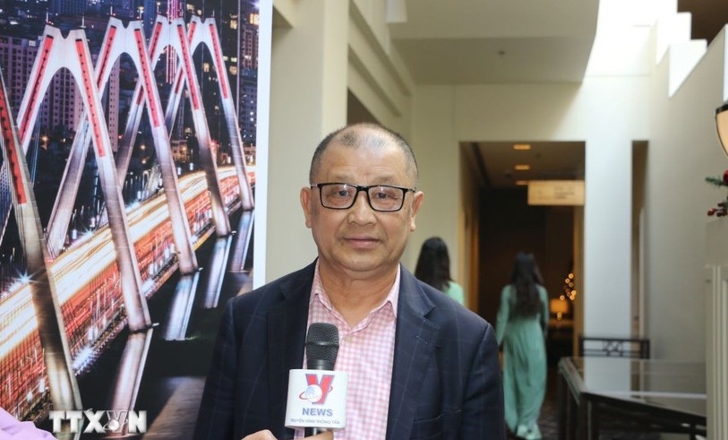 Tran Ba Phuc, member of the Central Committee of the Vietnam Fatherland Front, Chairman of the Vietnamese Business Association in Australia, and Vice Chairman of the Association of Vietnamese Entrepreneurs Abroad (Photo:VNA)