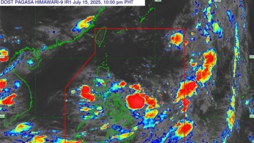 A tropical depression is moving east of Luzon Island in the Philippines. (Photo: Philstar)