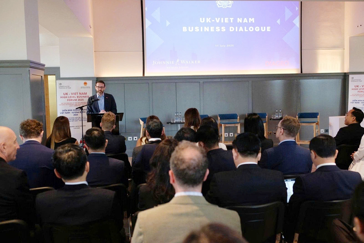 More than 50 business leaders, industry associations, and government representatives from both countries attend the forum. (Photo: MoIT)