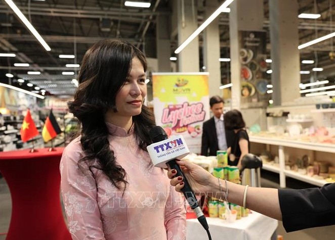 Vietnamese Trade Counsellor in Germany Dang Thi Thanh Phuong (Photo:VNA)