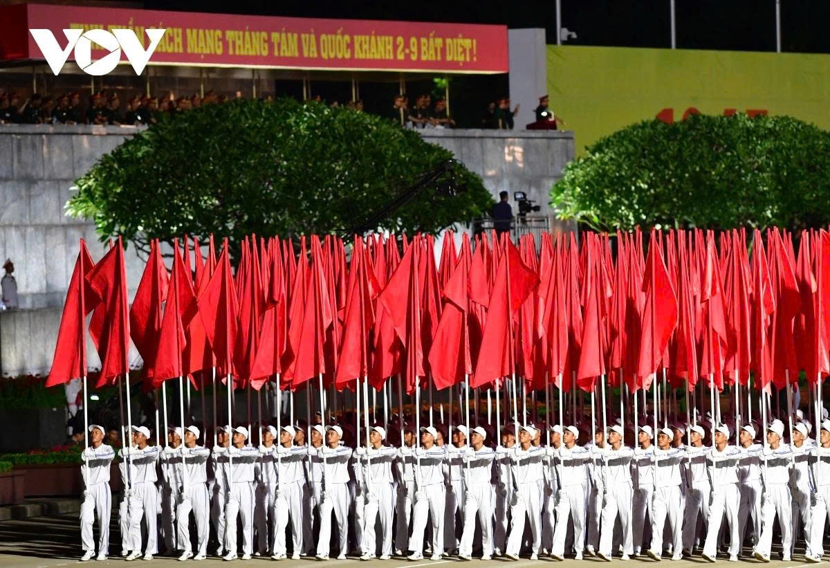 The formations are scheduled to participate in another rehearsal on the evening of August 24, before proceeding to the pre-review and final rehearsal.