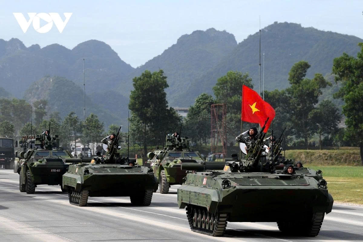 The armoured vehicle formation consists of four advanced types, each crewed by three soldiers, capable of rapid deployment across all terrains.