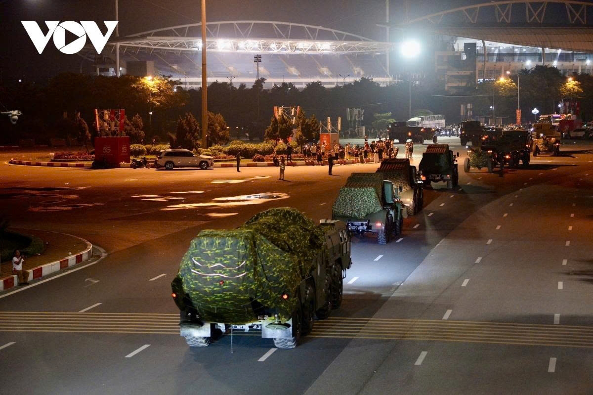 These are the military hardware that have taken part in rehearsal sessions at the National Military Training Centre No. 4 in recent times.