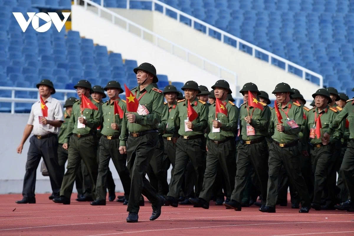 From now until August 27, intensive rehearsals will continue at My Dinh National Stadium.
