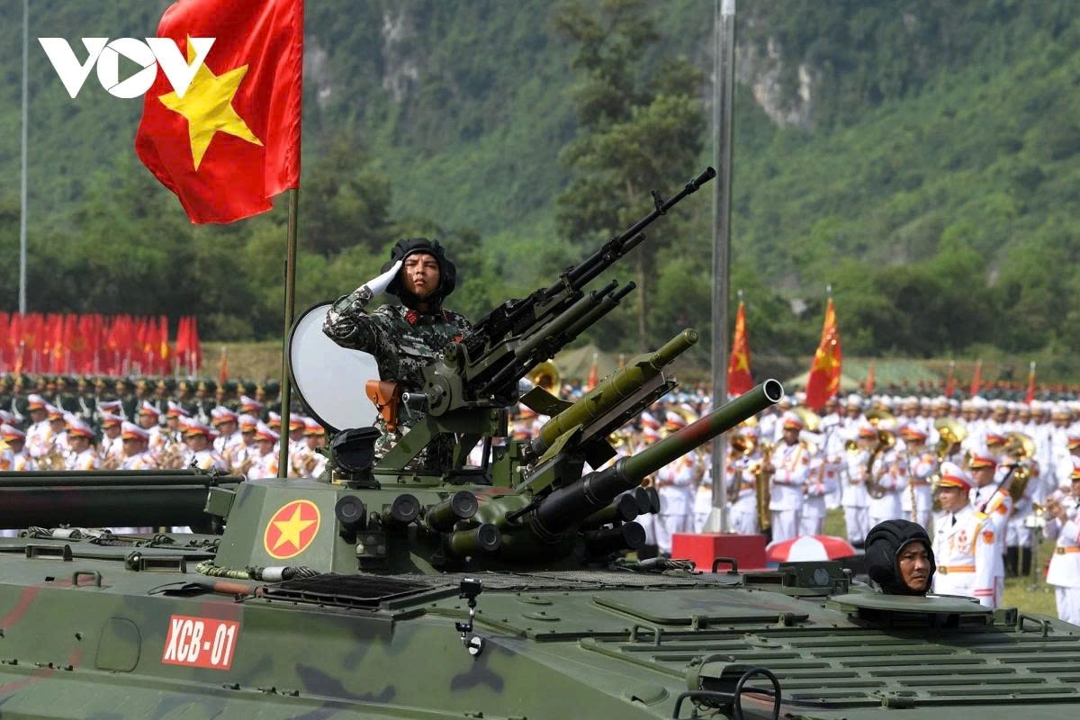 The XCB 01 armoured infantry fighting vehicle, designed and produced by Vietnam’s General Department of Defence Industry, is equipped with a smoothbore cannon, anti-aircraft missiles, and can carry eight soldiers.