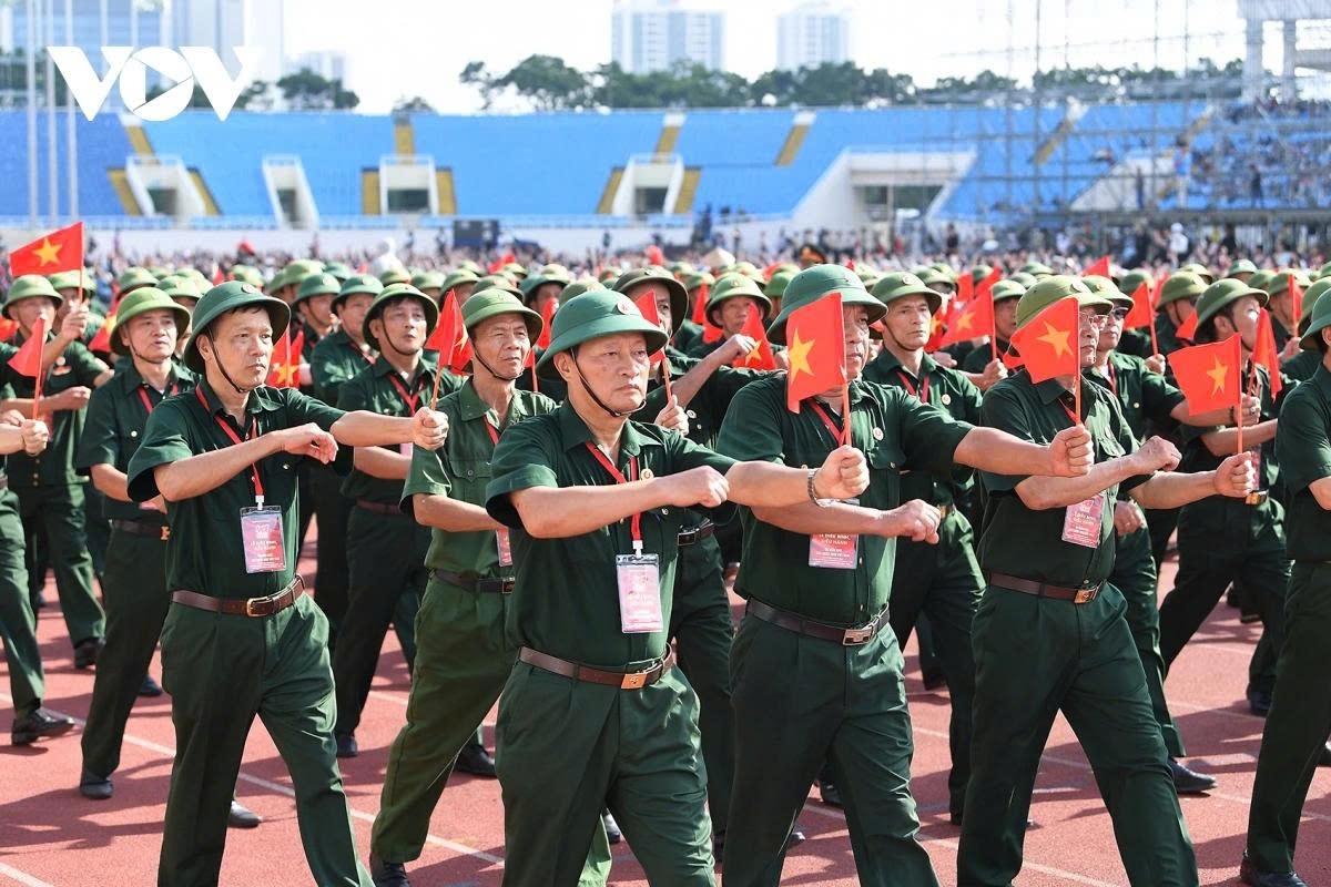 According to Tran Huong Duong, Deputy Director of the Performing Arts Department under the Ministry of Culture, Sports and Tourism, the formations had already trained from August 12 to 19 at different locations across Hanoi.