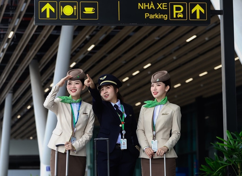Bamboo Airways introduces a special support policy for passengers in the first week of moving to Terminal 3. (Photo published by VNA)