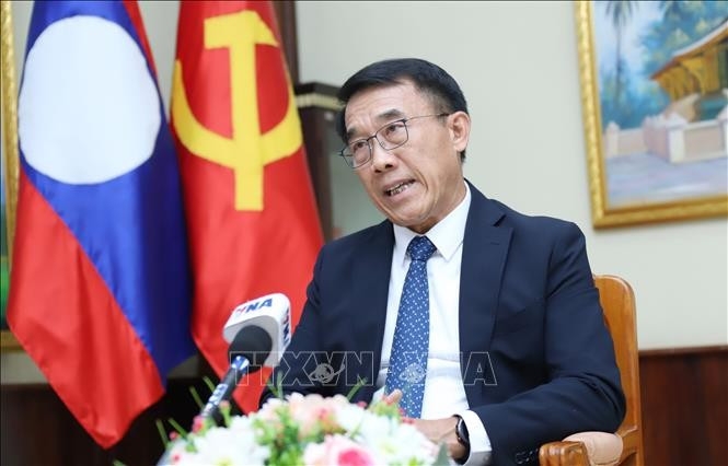 Chairman of the Lao People’s Revolutionary Party Central Committee’s Commission for External Relations Bounleua Phandanouvong. (Photo: VNA)