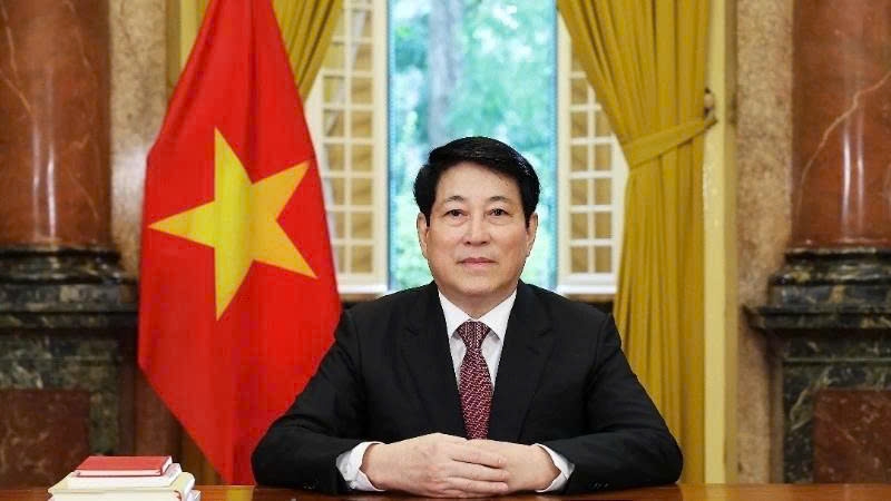 President Luong Cuong of Vietnam
