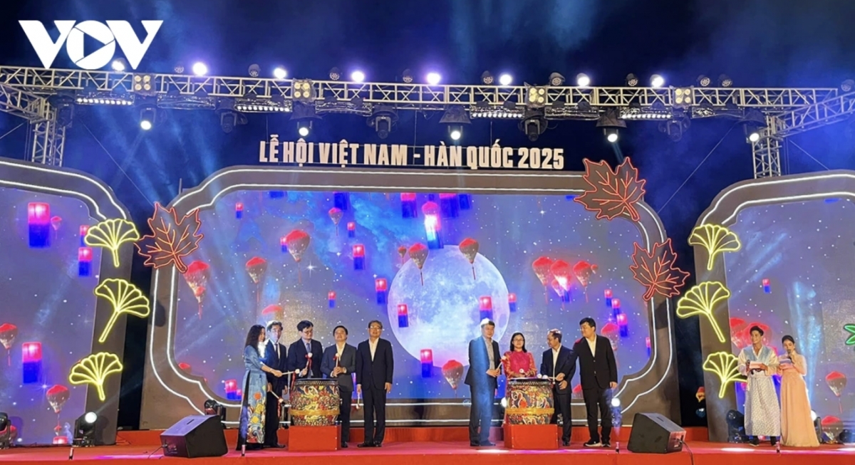 At the opening ceremony