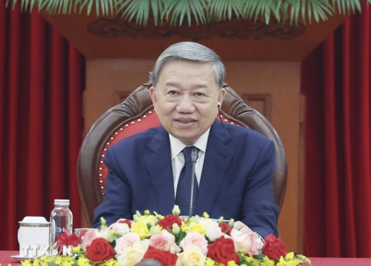 General Secretary of the Central Committee of the Communist Party of Vietnam To Lam. (Photo: VNA)