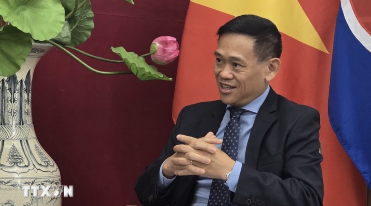 Vietnamese Ambassador to Algeria Tran Quoc Khanh (Photo: VNA)