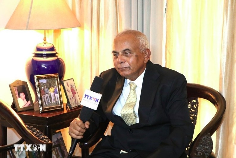 Major General P.K. Chakravorty, former Indian Defence Attaché to Vietnam (Photo: VNA)