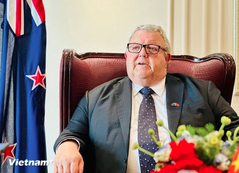 Speaker of the New Zealand House of Representatives (Parliament) Gerry Brownlee (Photo: VNA)