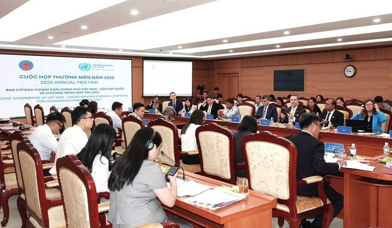 At the Vietnam–UN Joint Steering Committee's recent annual session (Photo: VNA)