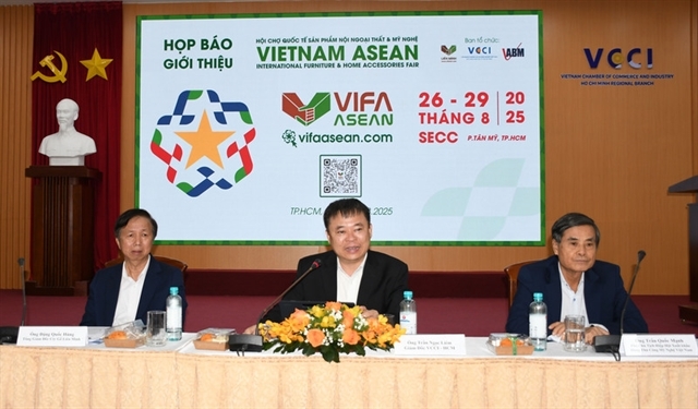 At a press conference introducing VIFA ASEAN 2025 in HCM City. (Photo: Thanh Minh)