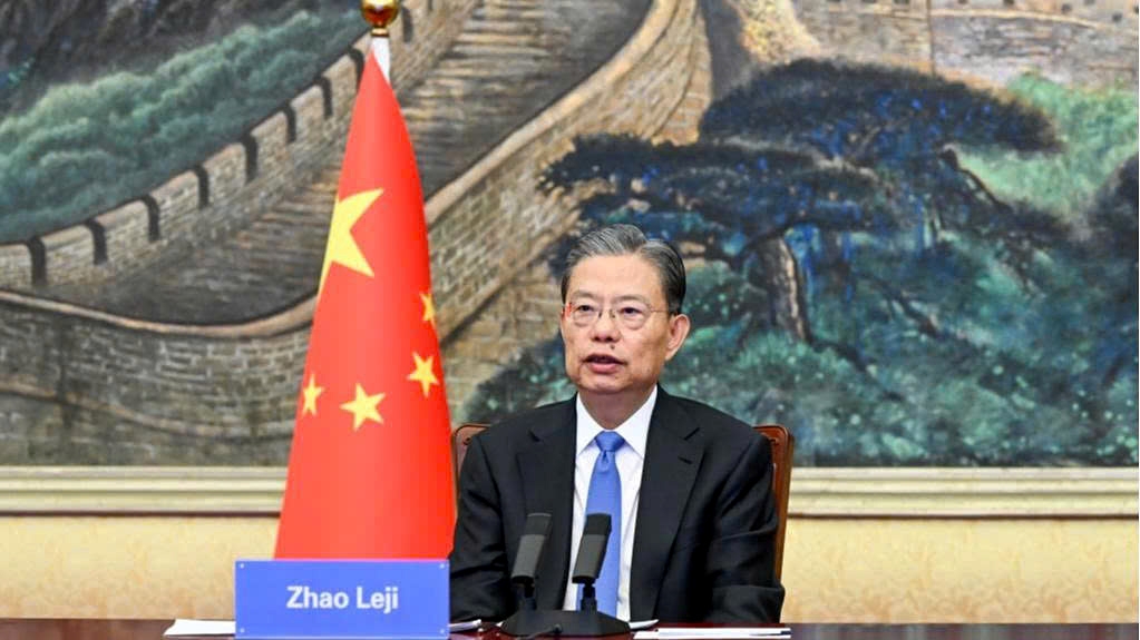 Zhao Leji, Chairman of the Standing Committee of the National People's Congress of China. (Photo: Xinhua)