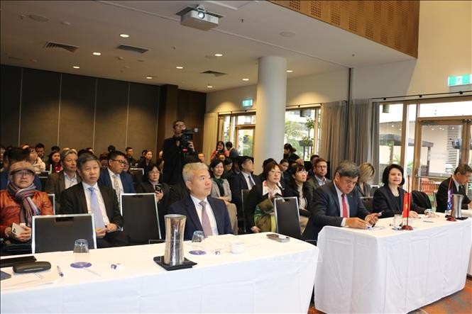 Delegates at the forum in Sydney on August 21 (Photo: VNA)
