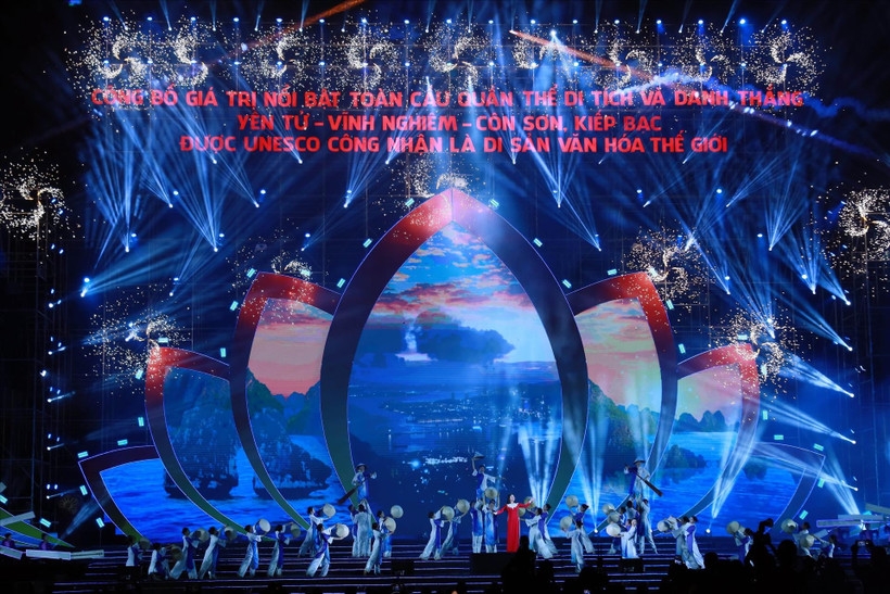 An art performance at the event.