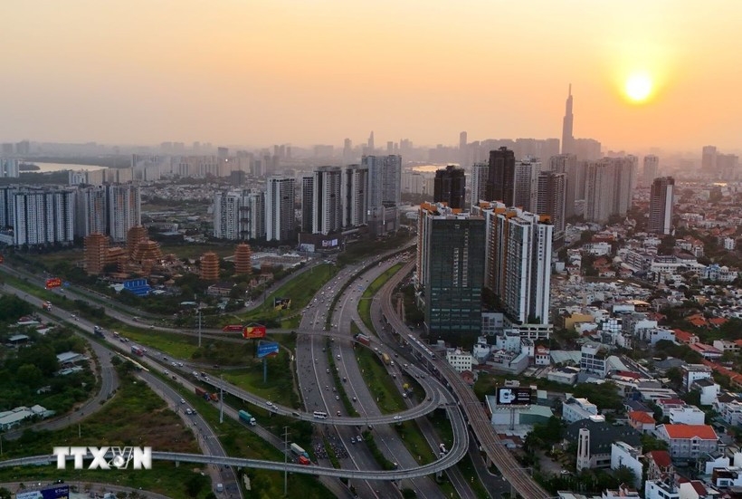 A view of Ho Chi Minh City. Looking back on the 80-year journey, it is a source of pride to see a resilient and stunning Vietnam rising on the global stage, said Prof. Dr. Nguyen Xuan Thinh from the TU Dortmund University.