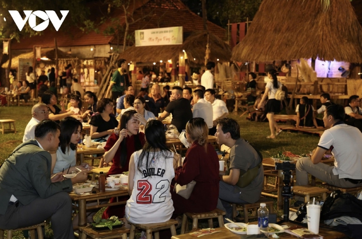 Visitors attend a food festival in HCM City 