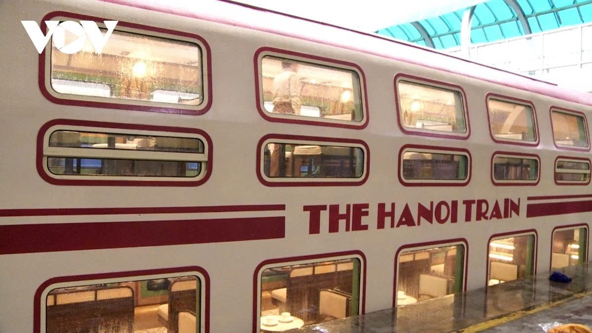 The unique double-decker train is set to travel throughout the capital’s historic places.