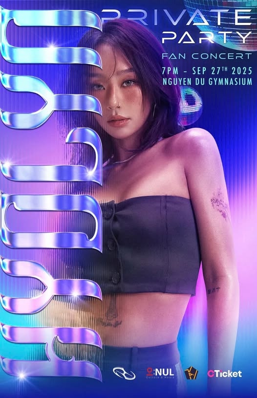 K-pop star Hyolyn set to hold special fan concert in Vietnam this September. (Image: C-TICKET)