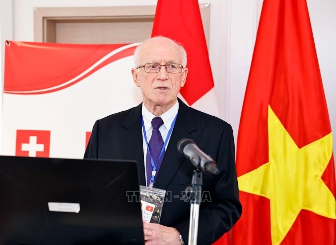 Philip J. Weights, Co-President of the Swiss FinTech Association (Photo:VNA)