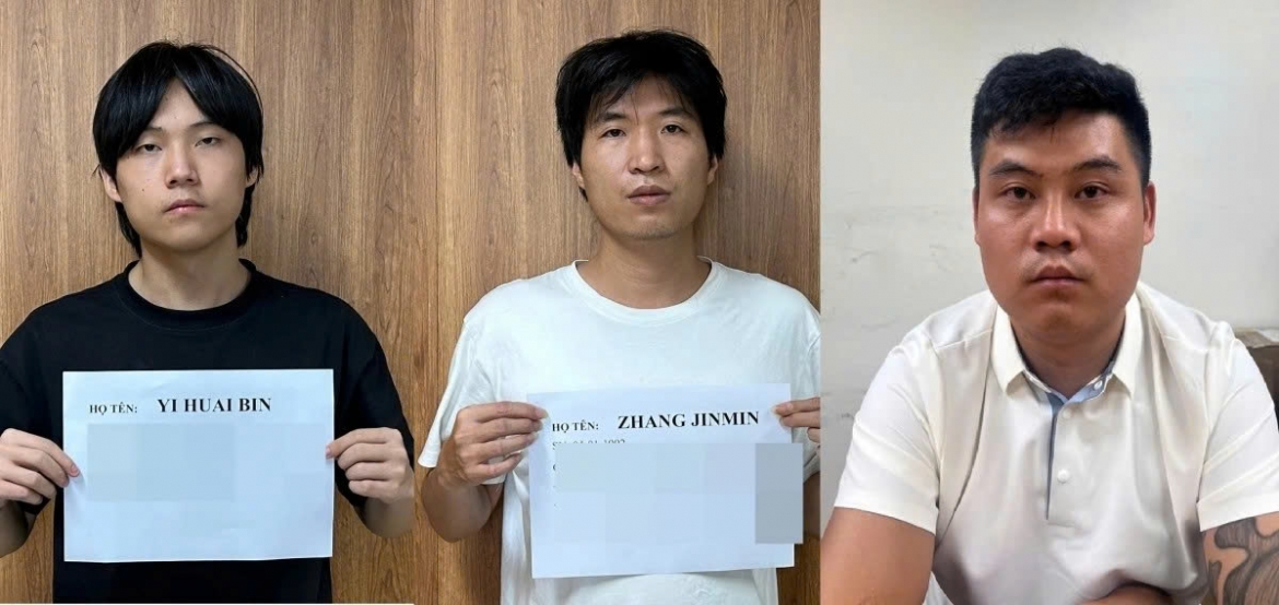 Three Chinese nationals are arrested for payment card fraud ni Da Nang