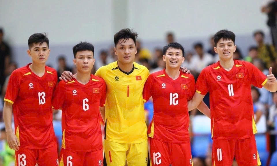 Vietnam men’s futsal team ranked 26th in the world (Image source: VFF)