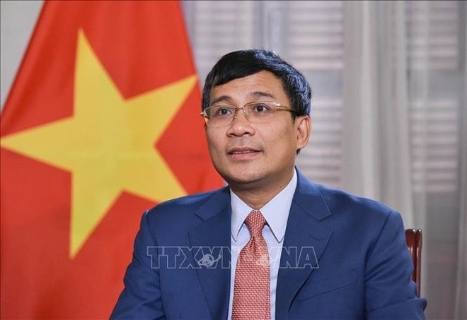 Vietnamese Permanent Deputy Minister of Foreign Affairs Nguyen Minh Vu (Photo: VNA)