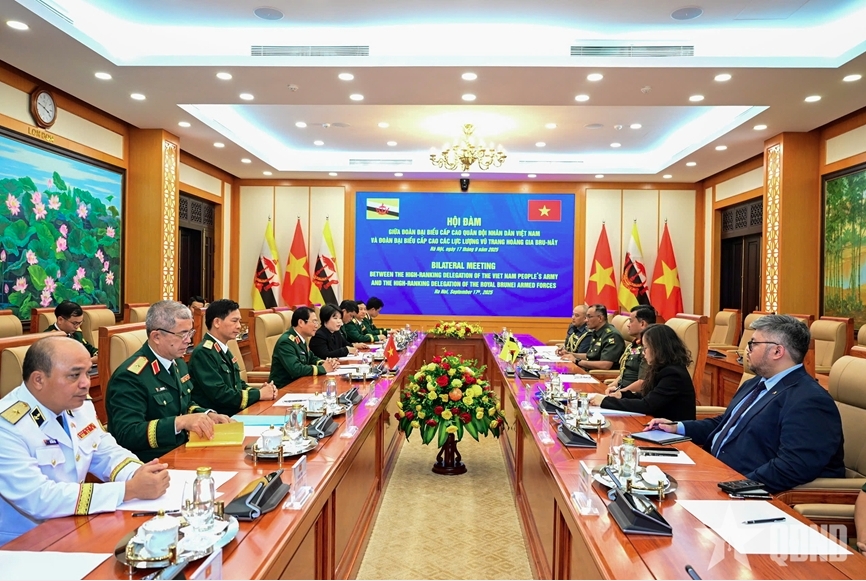 Overview of the meeting (Photo: qdnd.vn)