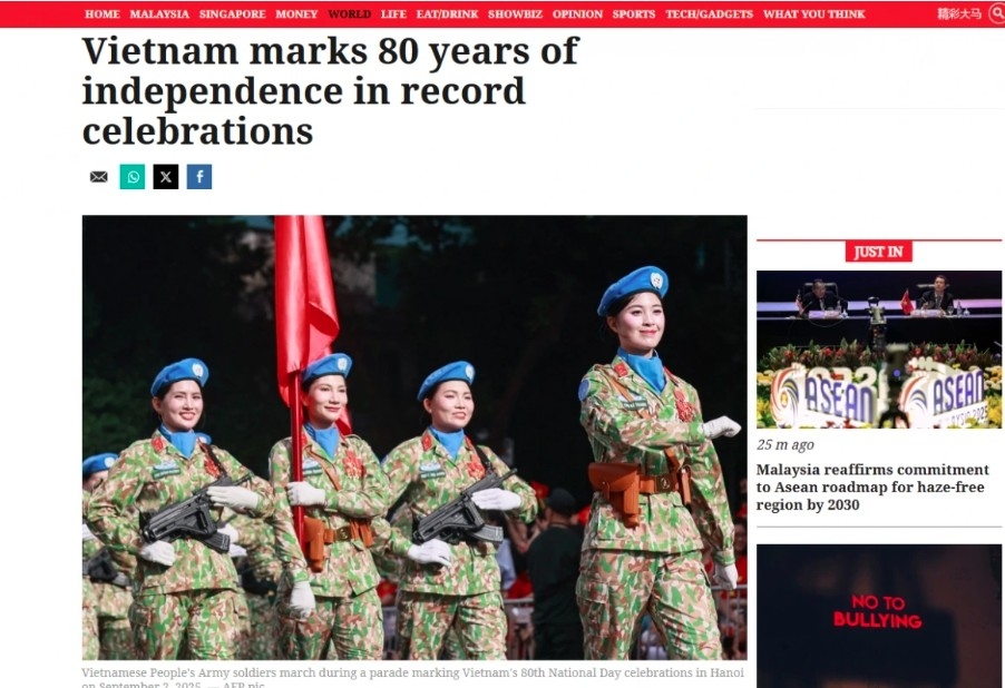 Screenshot of Malay Mail article